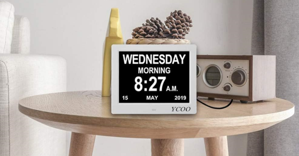 YCOO digital clock.